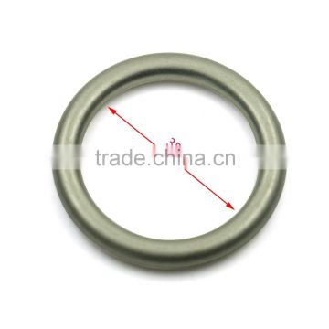 wholesale zinc alloy none joined metal o shape rings inner size 35mm for bags