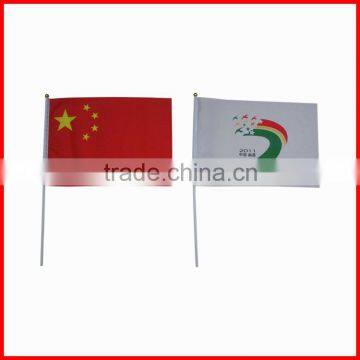 14*21cm printing decorative hand flag