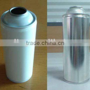 plain aerosol can white coating/tinplate aerosol can/paint spray can