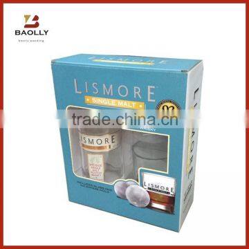 Custom Wine Glass Bottle Gift Box With Pvc Window Supplier's Choice photo-2