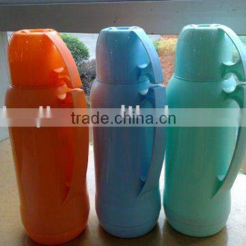 2000ml Orange Plastic Vacuum Flask 116
