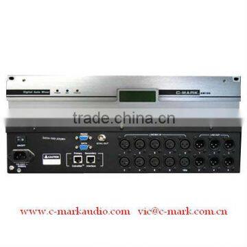 10 in 6 out AM106 Intelligent Mixer - C-MARK Digital Conference System