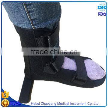 Help patient walking postoperative shoe