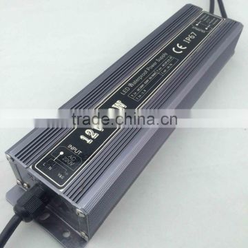 200W constant voltage 5V 12V 24V ac to dc led waterproof IP67 power supply for led