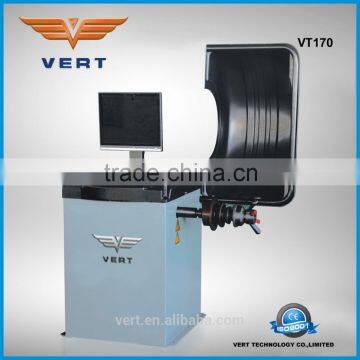 17 inch colorful LCD display wheel alignment and balancing machine VT170