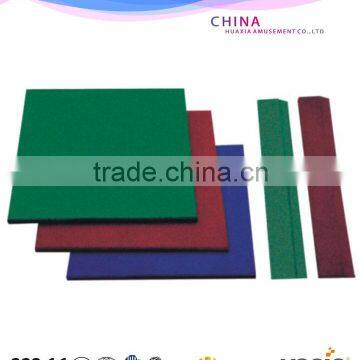 Gyms courts outdoor rubber tile flooring for sports playground