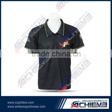 Professional Sale Elegant Plain Black Sublimation Cricket Jerseys photo-5