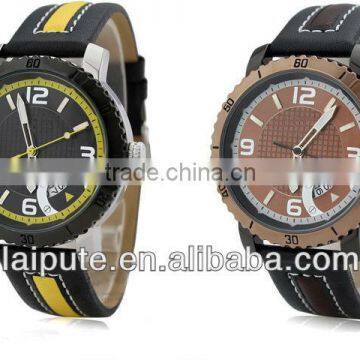 New army Racing Sport leather Band Wholesale Geneva Watches