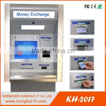 Hot sale auto service payment machine touchless exchange foreign currency