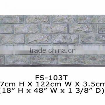 Polyurethane High Quality Beautiful Decorative pu Stone Panel Brick Moulding photo-5