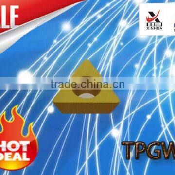 Profession manufacture of cemented carbide inserts ISO turning inserts TPGW