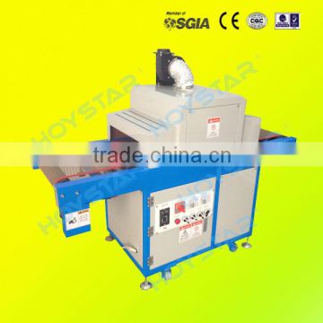 Screen printing uv curing oven for paper stickers