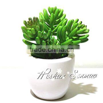 Wholesale Mini Potted Artificial Succulents plants