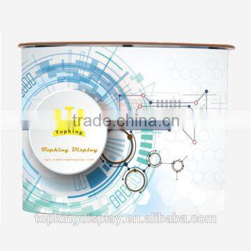 High Quality Wood Board Promotion Table/Exhibition Desk/Pop up Counter/Promotion Counter for Display Stand