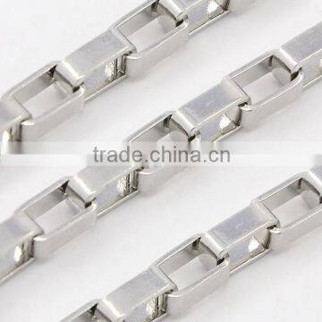 316 Stainless Steel Venetian Chains for Chain Necklace Making(CHS-K001-01-5mm)