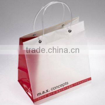 PVC tube handle wine bottle bag