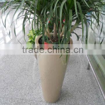 120cm high outdoor fiberglass flower pot