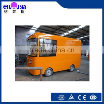 Mobile fast Food Truck trailer cart with CE