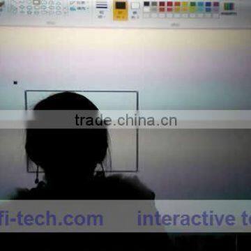 Top Quality 15" Interactive Touch Foil Reusable Bottom Version/40 Points Foil/film Through Glass/LCD/LED