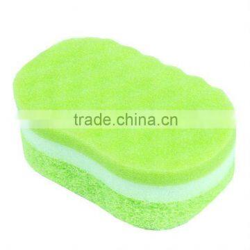 water-absorbent and colourful kitchen cleaning sponge