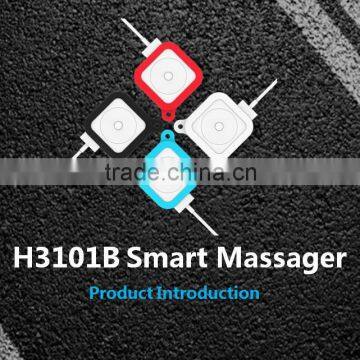 Smart Phone APP Bluetooth Control Electronic Pulse Massager Anywhere Anytime Wireless Muscle Full Body Neck Massager Properties photo-2