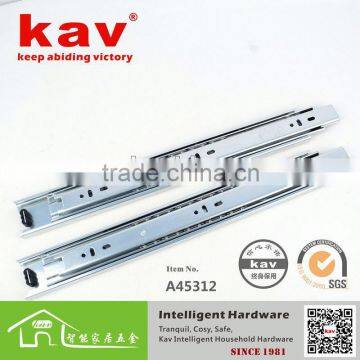 45mm width aluminum profile ball bearing drawer slide china