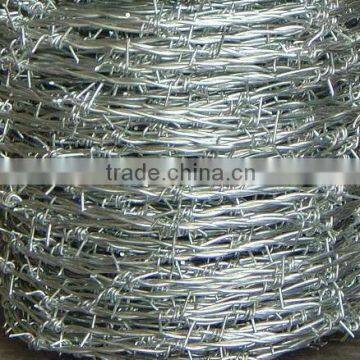galvanized barbed wire fence (factory price)