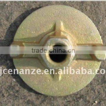 two -wing formwork steel tie rod and wing nut /used for scaffolding