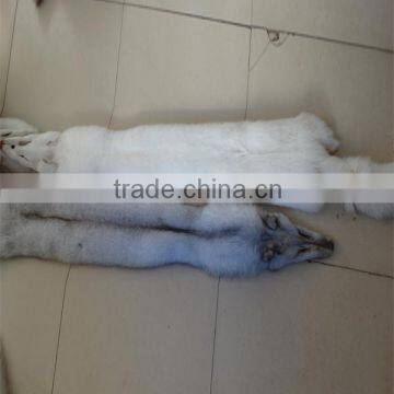 Real animal skin fur high quality fur fox skin