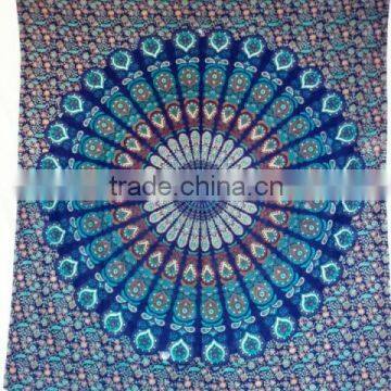 Indian Mandala Print Elehant om Tie Dry Bedsheets Tree photo-4