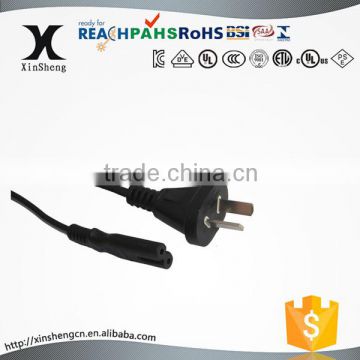 H03VVH2-F IRAM approval Argenitina plug IEC C7 power cord