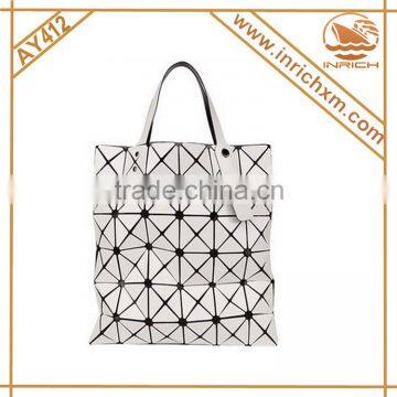 2016 Fashion Japanese Diamond Checks Series Quality PU Lady Handbag China Wholesale Quality Choice photo-5