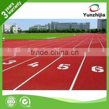 Factory direct sale outdoor rubber flooring for middle school