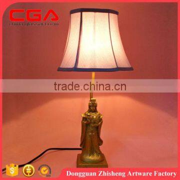 China Manufactory supply modern home furniture handicrafts Poly Resin indoor lamps