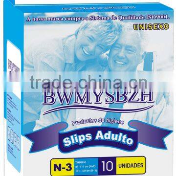 Economic senior adult diaper plastic pants