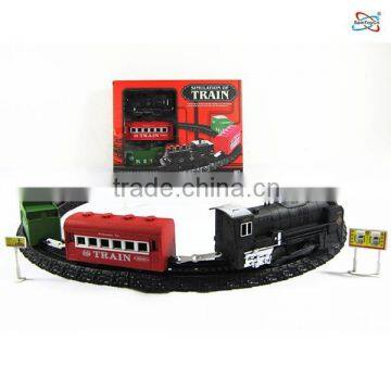 Lifelike powerful classical electric train toy