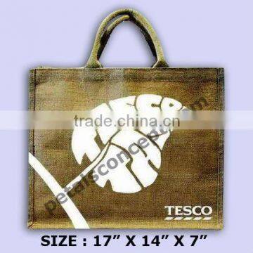 Promotion jute shopping bag