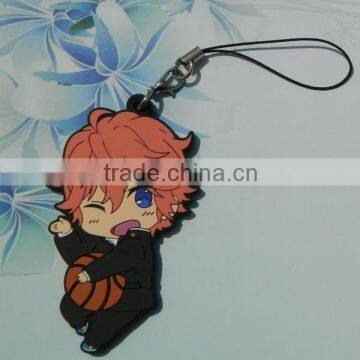 Custom gift item japanese cartoon cute mobile phone strap