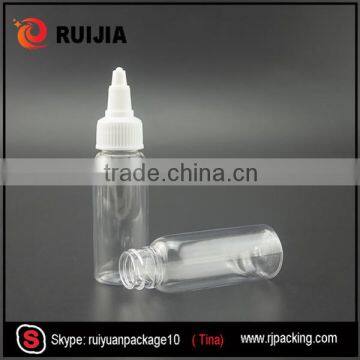 30ml Clear Empty Fancy Twist E-dropper 1 oz Pet Bottle Supplier's Choice photo-3