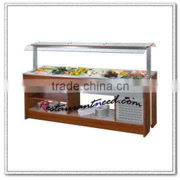 C254 Double Side Buffet Equipment Salad Bar Cooler