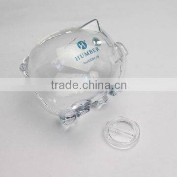 Transparency Clear Money Box Villa Shaped photo-5