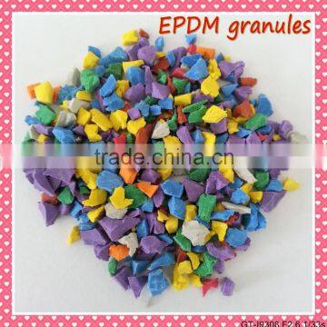 Colored EPDM Rubber Granules, EPDM Rubber Chips, EPDM Crumb rubber-FN-A-16072602