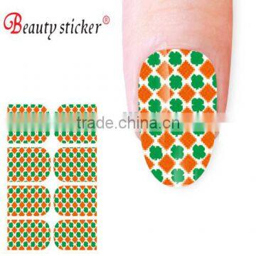 Wholesale Women Girls Fashion Jewelry Four Leaf Clover nail wraps