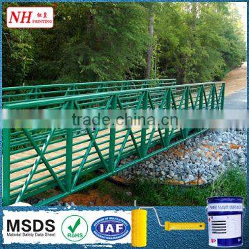 Fluorocarbon anticorrosion finish paint