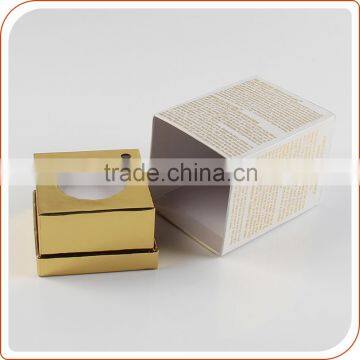 Custom logo luxury cardboard perfume bottle box package