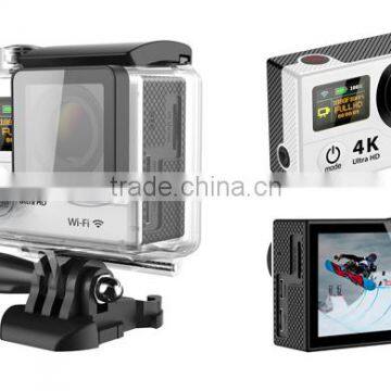2016 Ausek Newest 2.0 Inch 4K Sport DV With Dual Screen Full HD 1080P Helmet Camera Wifi photo-3