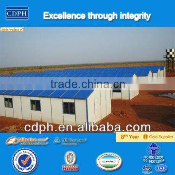 Knock down house, China lotus house for disaster relief camping, emergency shelter, site office