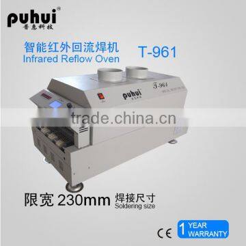 Six zones reflow oven, infrared sodering oven macnhine,puhuit961