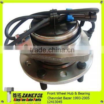 Front Wheel Hub & Bearing 12413045 for 1993-2005 Chevy Blazer S10 GMC Jimmy 4WD 4x4 AWD W/ABS