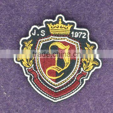 Quality custom made embroidery patch pvc self-adhesive Badge